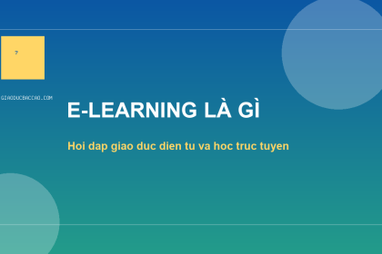 E-learning là gì